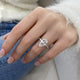 DN7788 Engagement Ring 3.50 carat, 18K gold
