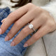 Mirren Diamond Engagement Ring, Solid 18K Gold