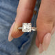 Mirren Diamond Engagement Ring, Solid 18K Gold