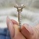 DN7811 Engagement Ring 1.50 carat, 18K gold
