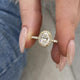 DN7811 Engagement Ring 1.50 carat, 18K gold