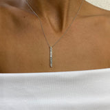 Diamond Pendant Necklace 0.3 ct White Gold