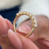 Diamond Stackable Ring 1.25 Carat Yellow Gold 14K