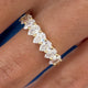 Diamond Stackable Ring 1.25 Carat Yellow Gold 14K