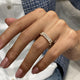 Diamond 7 Stone Ring 1.48 Carat Yellow Gold 14K
