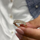 Diamond 7 Stone Ring 1.48 Carat Yellow Gold 14K