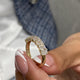 Diamond 7 Stone Ring 1.48 Carat Yellow Gold 14K