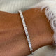 Diamond Chain Bracelet 1.80 Carat White Gold 14K