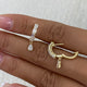 Diamond Dangle Earrings 1.3 ct Yellow Gold