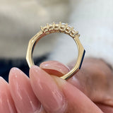 Diamond Wedding Band Fashion Ring 0.70 ct TCW, Yellow Gold 14K