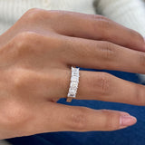 Diamond Stackable Ring 1.16 Carat White Gold 14K