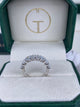 Diamond Half Eternity RIng 2.50 Carat White Gold 14K