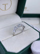 Diamond 7 Stone Ring 2.62 Carat White Gold 14K