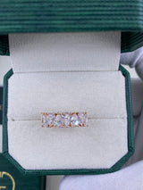 Diamond Stackable Ring 3.05 Carat Rose Gold 14K