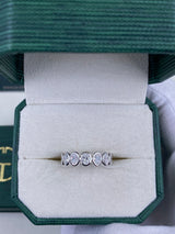 Diamond Eternity Ring 2.65 Carat White Gold 14K
