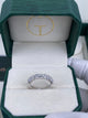Diamond Half Eternity Ring 1.57 Carat White Gold 14K