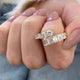 Diamond Band Ring 1.6 ct Yellow Gold