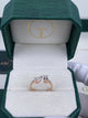 Diamond Open Ring 1.26 Carat Rose Gold 14K