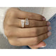 Diamond Wrap Ring 2.94 Carat White Gold 14K