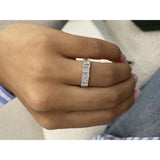 Diamond Stackable RIng 1.32 Carat White Gold 14K