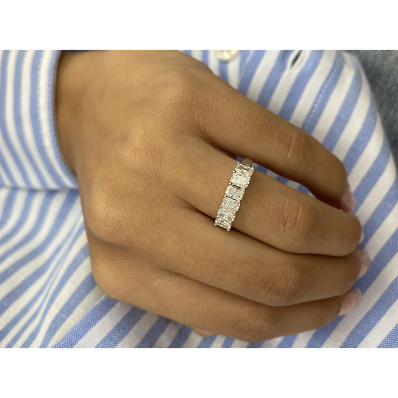 Diamond Stackable RIng 1.32 Carat White Gold 14K