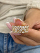 Diamond Wide Ring 1.58 Carat Yellow Gold 14K
