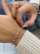 Diamond Tennis Bracelet 3.40 Carat Rose Gold 14K