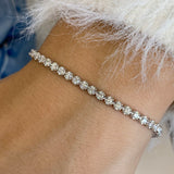 Diamond Tennis Bracelet 1.60 ct White Gold