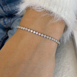 Diamond Tennis Bracelet 1.60 ct White Gold