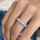 Diamond Eternity Ring 2.74 Carat White Gold 14K