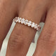 Diamond Eternity Ring 1.73 Carat Rose Gold 14K