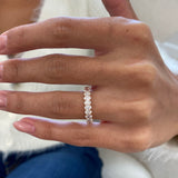 Diamond Eternity Ring 1.73 Carat Rose Gold 14K