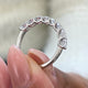 Diamond Wedding Band Fashion Ring 1.25 ct TCW, White Gold 14K
