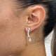 Diamond Drop Earrings 2.20 Carat White Gold 14K