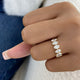 6-Stone Anniversary Ring 1.6ct TCW, 14K Gold