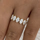 6-Stone Anniversary Ring 1.6ct TCW, 14K Gold