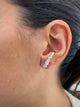 Diamond Climber Earrings 1.95 Carat Rose Gold 14K