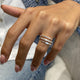 Diamond Statement Ring 1.63 Carat Rose Gold 14K