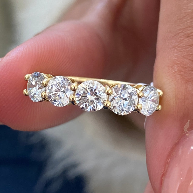 5 Stone Ring