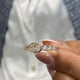 Diamond Stackable Ring 1.25 Carat Rose Gold 14K