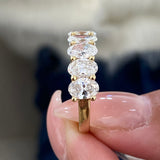 Diamond Wedding Band 2.71 Carat Yellow Gold 14K