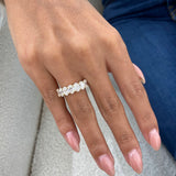 Diamond Wedding Band 2.71 Carat Yellow Gold 14K