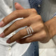 Diamond Wrap Ring 1.46 Carat Rose Gold 14K