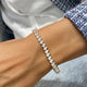Diamond Tennis Bracelet 7.48 Carat White Gold 14K
