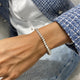 Diamond Tennis Bracelet 7.48 Carat White Gold 14K
