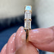 Diamond 5 Stone Ring 1.59 Carat Yellow Gold 14K