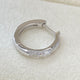 Diamond Hoop Earrings 0.8 ct White Gold