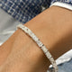 Diamond Tennis Bracelet 10.65 Carat White Gold 14K