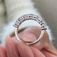Diamond Half Eternity Ring 1.96 Carat White Gold 14K