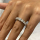 Diamond Eternity Ring 2.58 Carat White Gold 14K